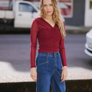 MIRANDA MESH L/S TOP