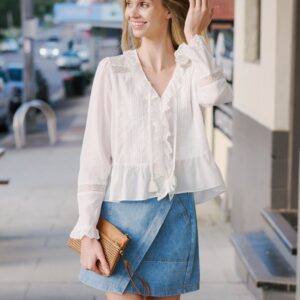 ELIZABETH LACE BLOUSE